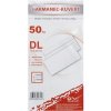Harmanec-Kuvert Poštové obálky DL samolepiace, 50 ks