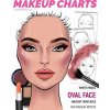 Makeup Charts -Makeup Templates for Makeup Artists: White Model - OVAL face shape (I. Draw Fashion)(Brožovaná)