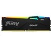 KINGSTON DIMM DDR5 16GB 6000MT/s CL36 FURY Beast RGB Černá EXPO - KF560C36BBE2A-16