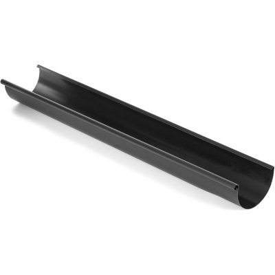 Evromat Odkvapový žľab 333 mm 2 m RAL 9005 čierny
