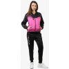 TUTA VISA MELANGE CON CAPPUCCIO POLARFLEECE ROSA FLUO/NERO Tg. 3XS