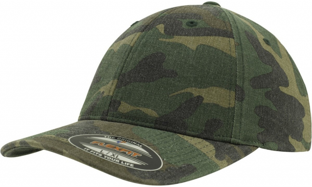 Flexfit Flexfit Garment Washed Camo green camo