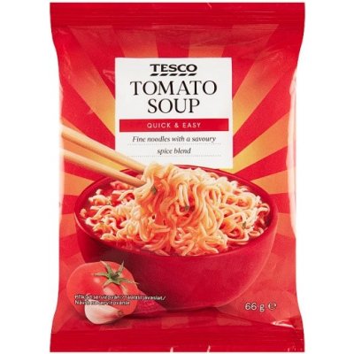Tesco Instantná rezancová polievka paradajková 66 g