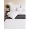 Damaškové obliečky Premium Biele 140x200/70x90 cm – 100 % bavlna 140 g/m²