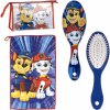 Nickelodeon Paw Patrol kozmetická taštička 1 ks + uterák 1 ks + kefa na vlasy 1 ks