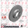 ZIMMERMANN Brzdový kotúč 460.1560.20