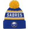 Outerstuff Detská zimná čiapka Buffalo Sabres Jacquard Cuffed Knit With Pom