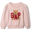 GAP Baby mikina s logem Růžová - 2YRS