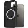 Kryt na mobil AlzaGuard Silicone Case Compatible with Magsafe pre iPhone 12 / 12 Pre čierny (AGD-PCMS14B)