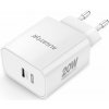 ALIGATOR PD 20W rýchlonabíjačka USB-C, biela CHPD0010