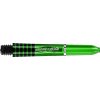 Násadky na šípky Winmau Prism force krátke zelené 3 ks (Násadky s pružinovou zámkou na letky sada 3ks)