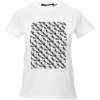 Karl Lagerfeld dámske tričko Studio 54 Box Print biele Veľkosť: XS