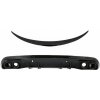 KITT Rear Bumper Diffuser with Exhaust Muffler Tips suitable for Mercedes C-Class W205 (2014-2020) and Trunk Spoiler Piano Black