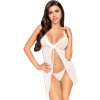 Penthouse Babydoll After Sunset - White S/M