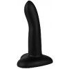 Lola Games Flow Emotional (Black), hladké silikónové dildo