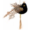 EUROFIRANY VIANOČNÁ DEKORÁCIA BLACK AND GOLD SADA 12KS 17X15 CM VIACFAREBNÁ