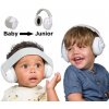 Dooky Chrániče sluchu 2v1 Baby & Junior 0-12r White