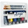 Sada akrylových farieb Royal & Langnickel Essentials / 9 dielna (Sada akrylových farieb / 9 dielna )