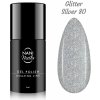 NANI Gél lak Amazing line Glitter Silver 5 ml