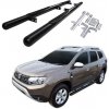 Bočné nerezové rámy Dacia Duster 2 2018-2024 čierne