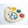 Montessori Tácka na triedenie farieb