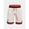 Pánske šortky UNDER ARMOUR RIVAL FLEECE AMP SHORT - biele
