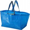 Nákupná taška IKEA modrá 55x37x35 cm 71 l sada 10 ks