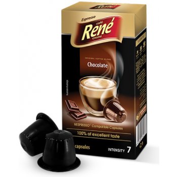 René Espresso káva příchuť Chocolade pro Nespresso 10 ks od 2,4 € - Heureka .sk
