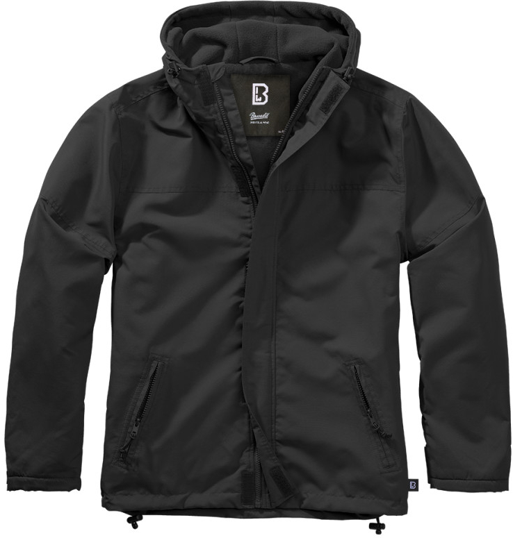 Brandit Windbreaker Frontzip čierna