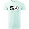 Futbal okrúhle Narodeniny 50 tričko frost