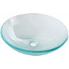 Sapho Beauty - Umývadlová misa, priemer 42 cm, bez prepadu, číre sklo 2501-04
