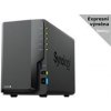 Synology DiskStation DS224+, 2-bay NAS, CPU QC Celeron J4125 64bit, RAM 2GB, 2x USB 3.2, 2x GLAN