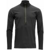 Pánske bežecké tričko Devold Running Black M s dlhým rukávom Merino