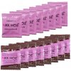 Nikk Mole farba na obočie 8×5 ml + oxidant 8×5 ml – vrecká Barva: Dark Brown