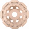 Extol Industrial Brúsny kotúč diamantový dvojradový 115 mm 8703121