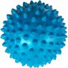 Masážna loptička ježko 9 cm modrá Unison UN 2017