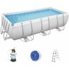 BESTWAY Power Steel Bazénový set 404 x 201 x 100 cm, piesková filtrácia 56442