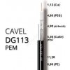 Cavel DG113 PEM, 6,8mm
