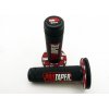 STOMP Pitbike gripy PROTAPER Full Diamond čierno červené