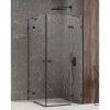 New Trendy EXK-1845 AVEXA BLACK štvorcový sprchový kút 110 x 110 cm 110 x 110 cm čierna
