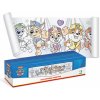 Plagát na vyfarbenie Tlapková patrola Paw Patrol 70x16cm
