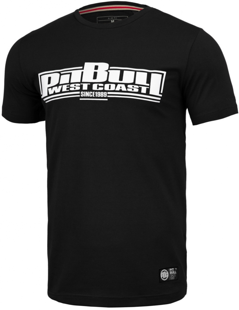 PitBull West Coast tričko pánske Classic Boxing 190 čierne