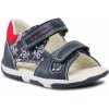 Geox detské sandále z ekologickej kože, modré, veľkosť 19