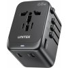 Unitek P1122ABK01 Cestovná nabíjačka PD 65 W EU/USA/UK/AUS