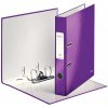 Polaminovaný pákový zoraďovač Leitz 180° WOW, A4/50mm, purpurová (10 ks)