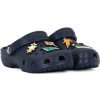 Crocs Šľapky NAVY CLASSIC CHARM Modrá