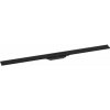 Hansgrohe RainDrain Flex Sprchový žľab 120 cm, na stenu, matná čierna 56054670