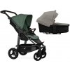TFK Mono4 2v1 Olive Combi carrycot + Seat unit Nafukovacie kolesá Hlboká vanička Sand