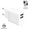 Fixed nabíječka 2xUSB 17W FIXC17N-2UC-WH 8591680151219