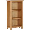 vidaXL Knižnica 45x22,5x82 cm dubový masív